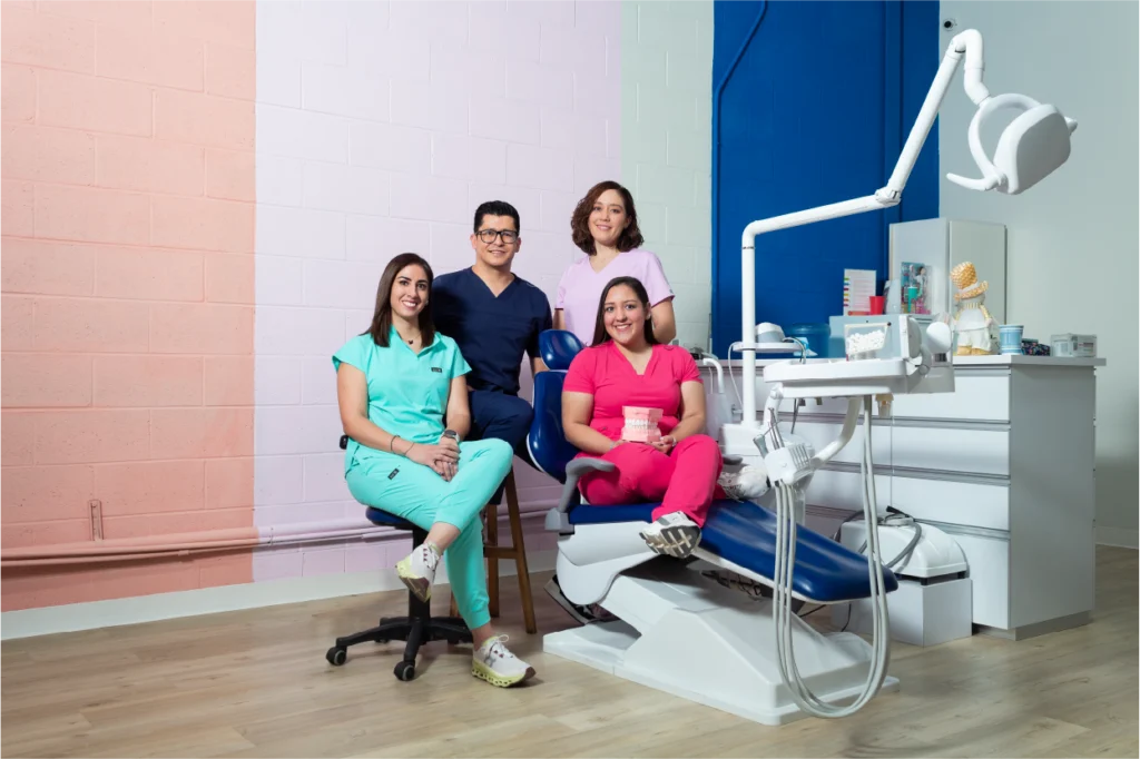 Equipo de odontopediatras de Bocamía