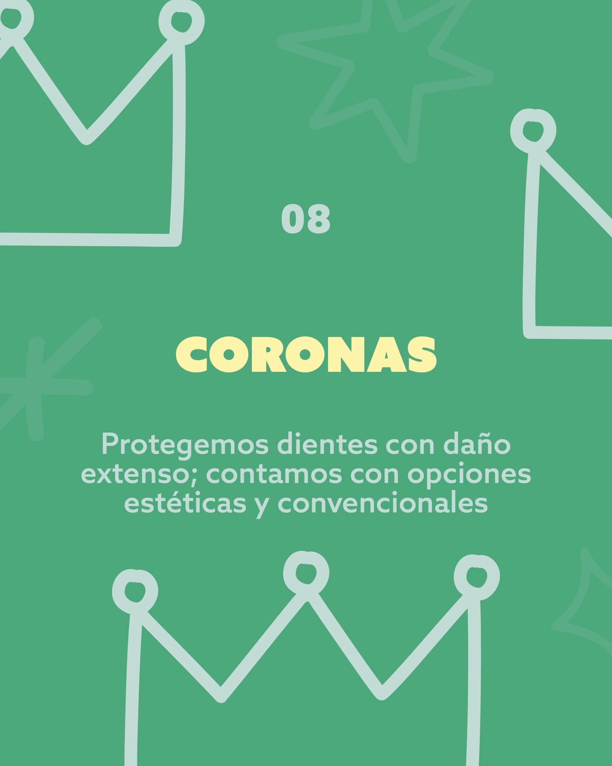 Coronas dentales pediátricas en Bocamía