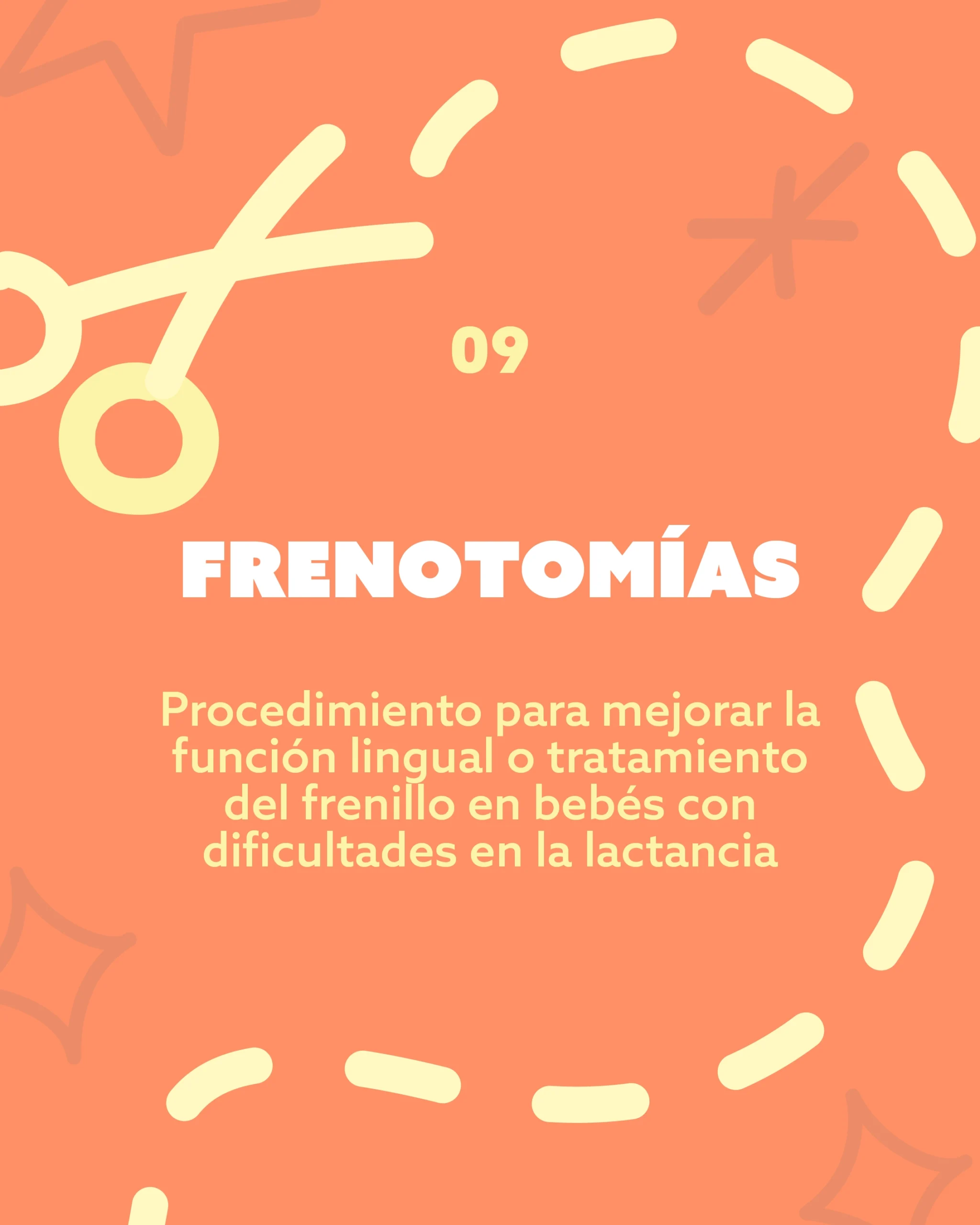 Frenotomías pediátricas en Bocamía